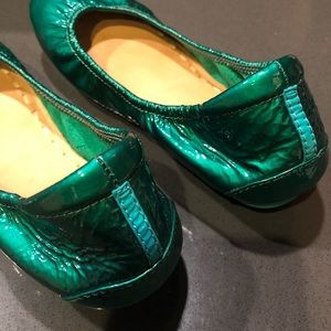 Tieks Emerald Green size 6